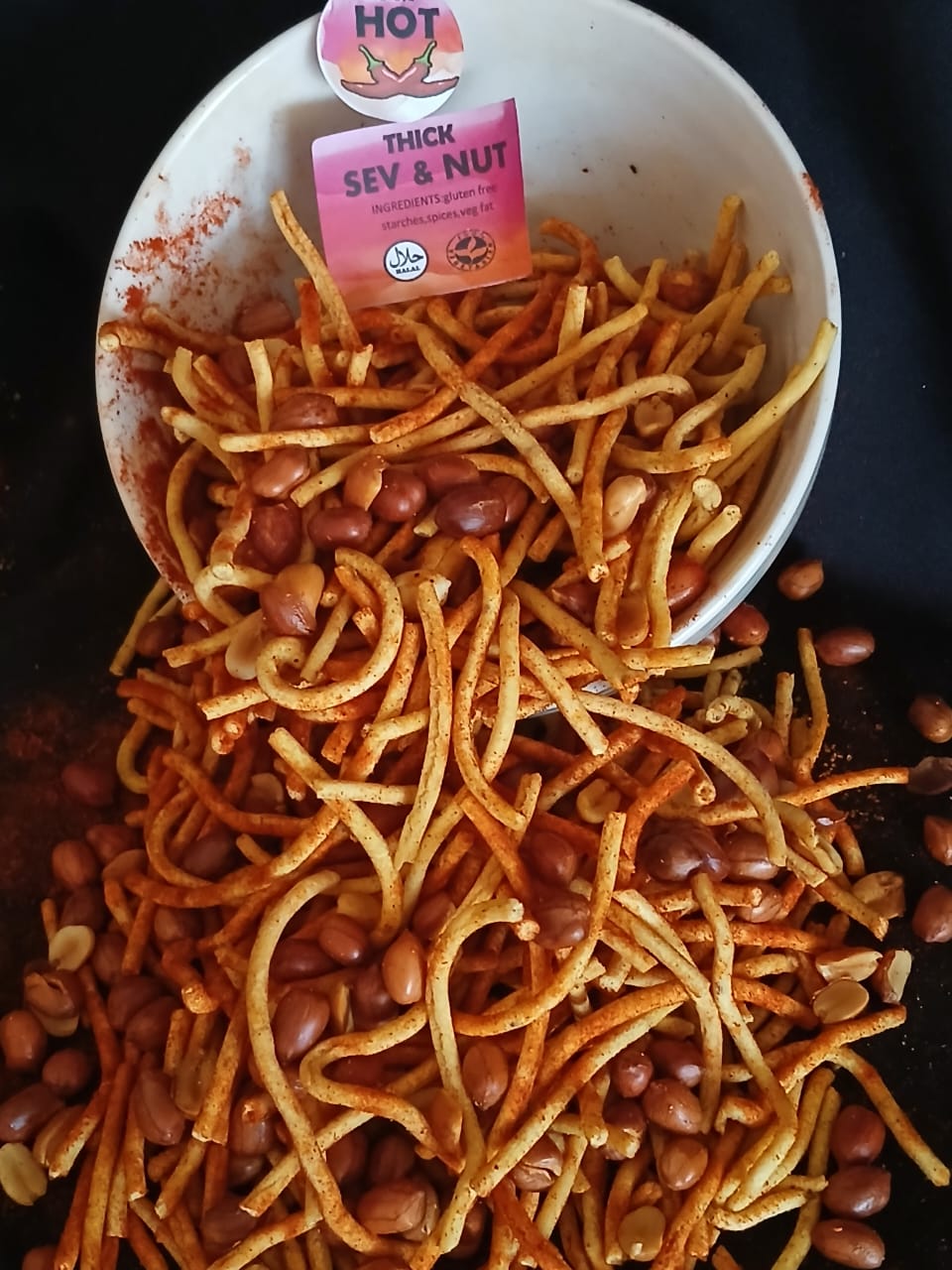 SA543 Thick sev with nuts hot 500g